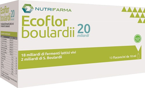Ecoflor Boulardii 20 Miliardi 10 Flaconcini Da 10 Ml - Lovesano