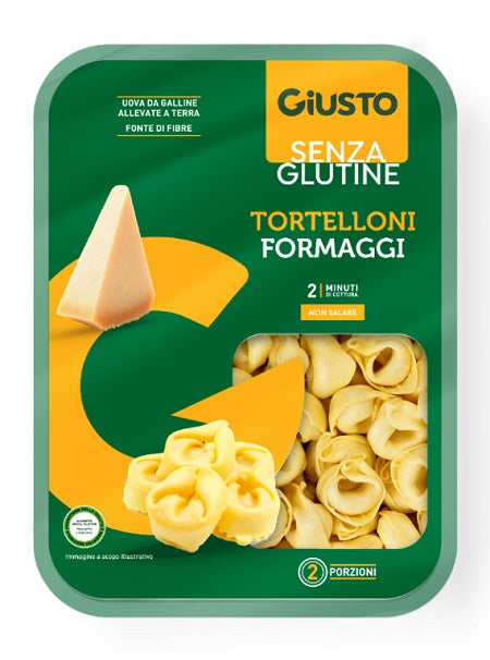 GIUSTO S/G TORTELLONI FORM250G - Lovesano