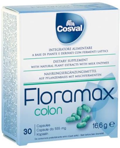 FLORAMAX COLON 30CPS(COSVAL) - Lovesano