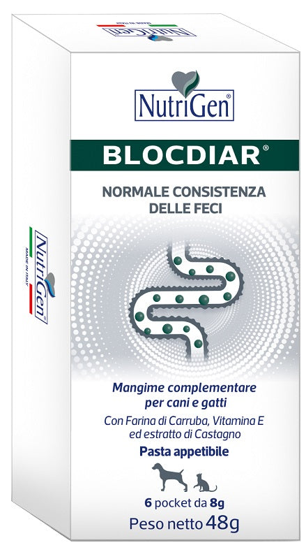 Blocdiar 6 Bustine Da 8 G Nutrigen - Lovesano
