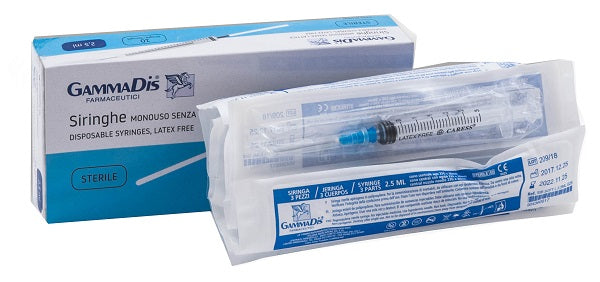 SIRINGA Gammadis Soft 2,5ml 23g 10pz - Lovesano