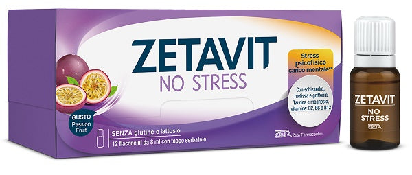 Zetavit No Stress 12 Flaconcini 8 Ml