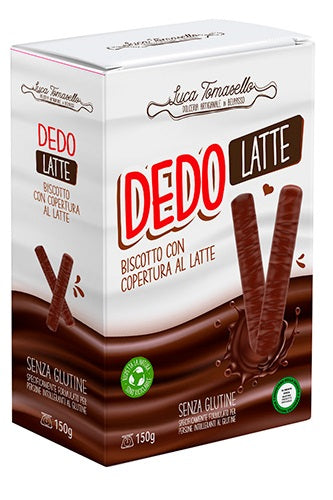 Dedo Latte Biscotto Copertura Latte 150 G - Lovesano