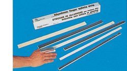 Stecca In Alluminio E Lattice Di Gomma Per Immobilizzazione Delle Dita Misura Media - Lovesano