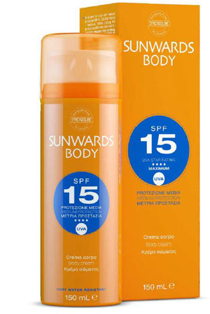 SUNWARDS BODY FP15 CRE 150ML WR - Lovesano
