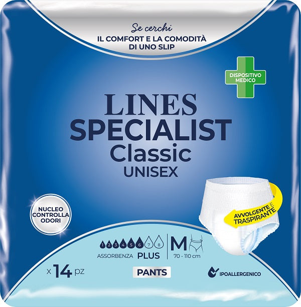LINES CLAS PANTS PLUS M 14PZ - Lovesano
