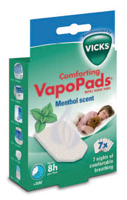 VICKS VAPOPADS MENTHOL 7PZ - Lovesano