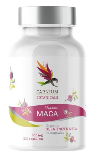 Carnium Botanicals Maca Gelatinizzata 120 Capsule - Lovesano