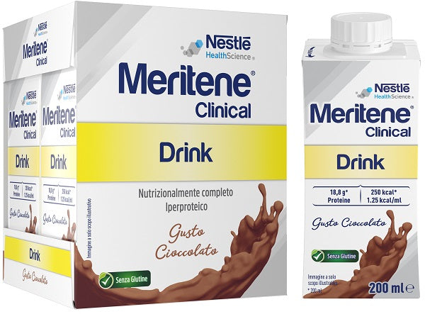 Meritene Clinical Cioccolato 4 Bottiglie Da 200 Ml - Lovesano