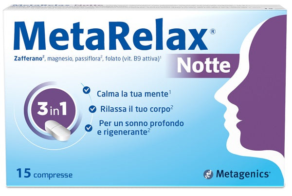 Metarelax Notte 15 Compresse - Lovesano