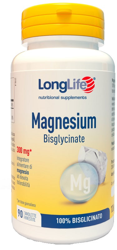 Longlife Magnesium Bisglycinate 90 Tavolette - Lovesano