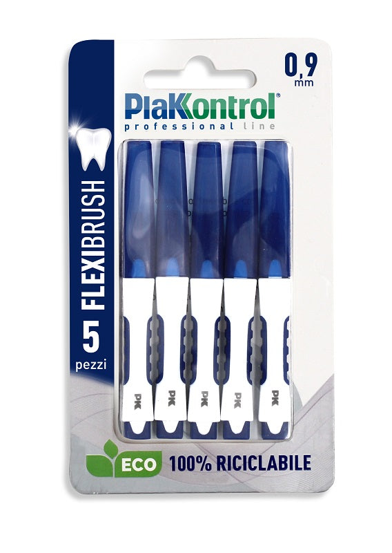 PLAKKONTROL FLEXIBRUSH 0,9 5PZ - Lovesano