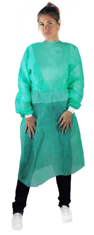 CAMICE MONOUSO VISITATORE VERDE - Lovesano