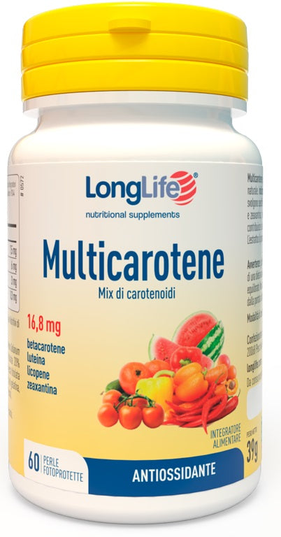 LONGLIFE MULTICAROTENE 60PRL - Lovesano