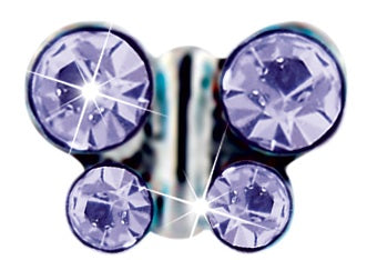 FARFALLA 6MM VIOLA - Lovesano