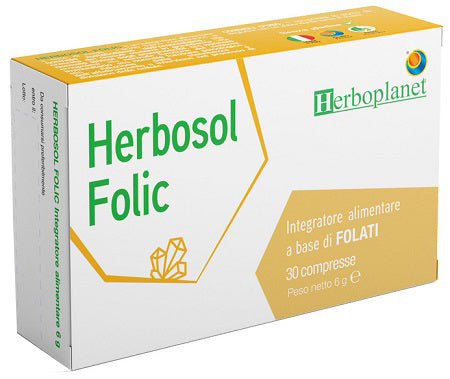 HERBOSOL FOLIC 30CPR - Lovesano