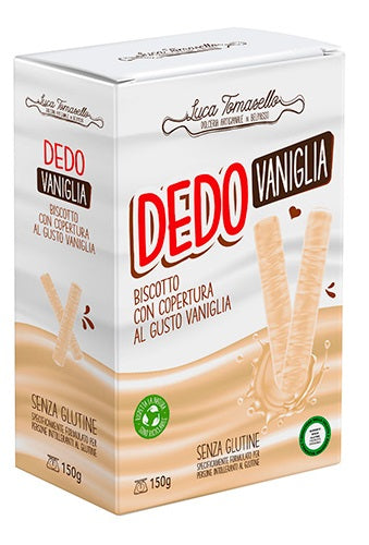 Dedo Latte Biscotto Copertura Vaniglia 150 G - Lovesano