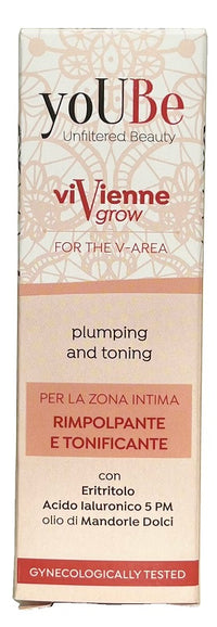 Yoube Cosmetics Vivienne Grow Trattamento Rimpolpante Per La Zona Intima 30 Ml - Lovesano
