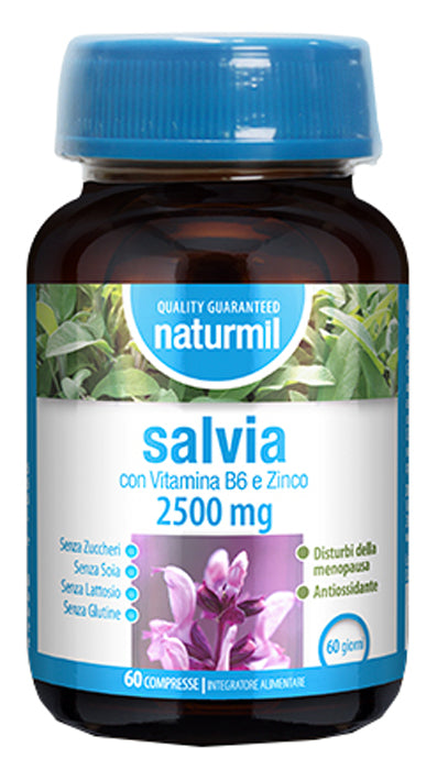 NATURMIL SALVIA 2500MG 60CPR - Lovesano
