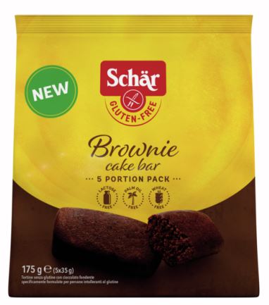 Schar Brownie Cake Bar 175 G - Lovesano
