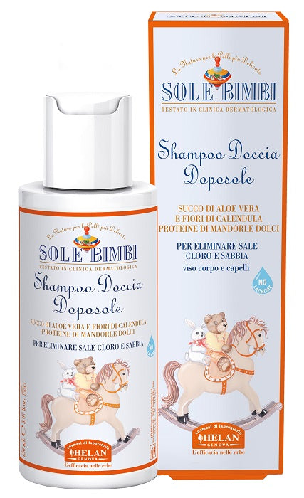 Sole Bimbi Shampoo Doccia Doposole 150 Ml - Lovesano