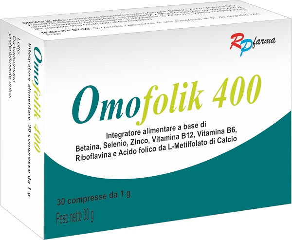 Omofolik 400 30 Compresse - Lovesano