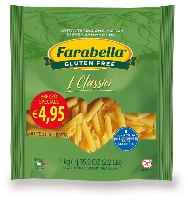 FARABELLA Pasta Penne Rigate 1Kg - Lovesano