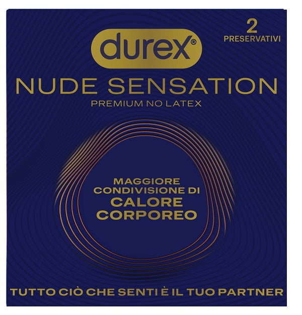 Preservativo Durex Nude Sensation 2 Pezzi - Lovesano