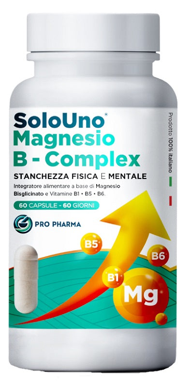 Pro Pharma Solouno Magnesio B-complex 60 Capsule - Lovesano