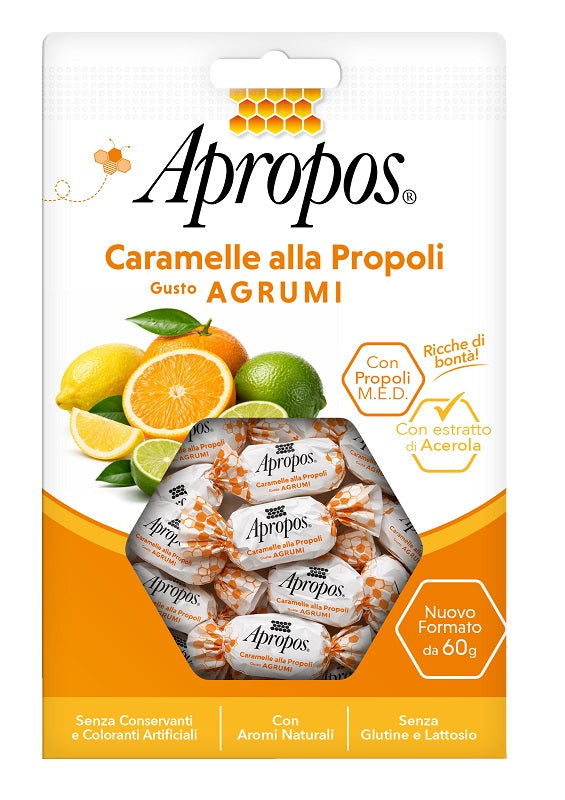 Apropos Caramelle Propoli Agrumi 60 G