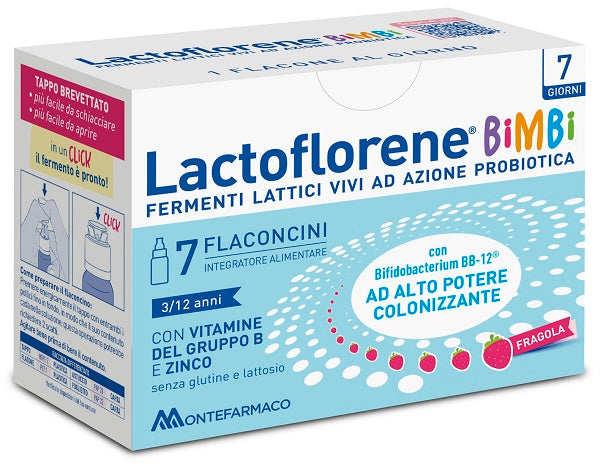Lactoflorene Bimbi 7 Flaconcini 10 Ml - Lovesano