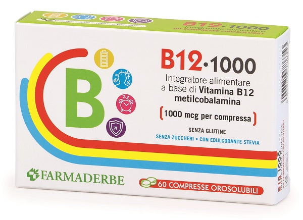 B12 1000 60 Compresse Orosolubili Da 0,2 G - Lovesano