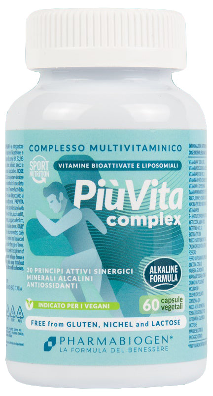 Piu' Vita Complex 60 Capsule - Lovesano