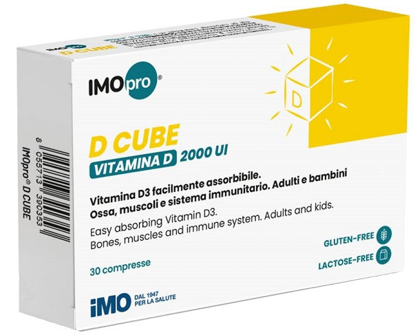 Imopro D Cube 30 Compresse 600 Mg - Lovesano