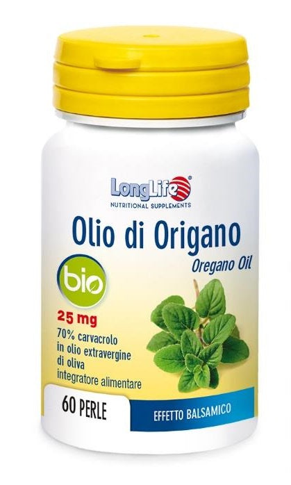 LONGLIFE OLIO ORIGANO BIO60PRL - Lovesano