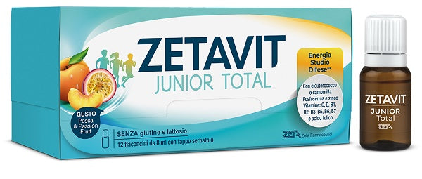 Zetavit Junior Total 12 Flaconcini 8 Ml