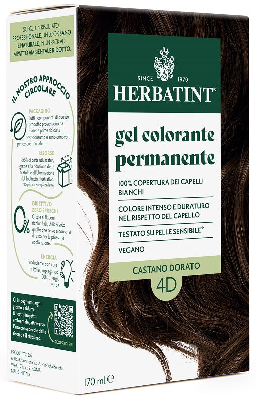 Herbatint 4d Castano Dorato 170 Ml - Lovesano