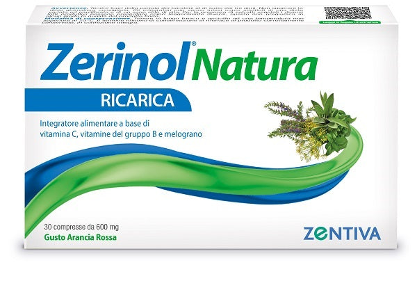 ZERINOL Natura Ricarica 30 Cpr - Lovesano