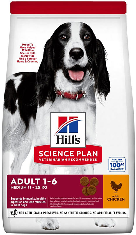 V HILLS SP DOG AD.MEDIO 2,5KG P - Lovesano