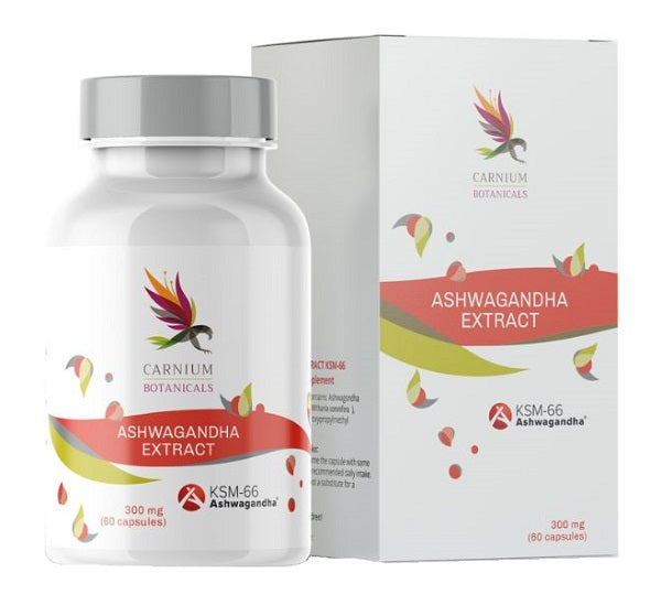 Carnium Botanicals Ashwagandha Ksm-66 60 Capsule - Lovesano
