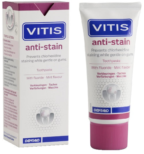 Vitis Antistain Dentifricio 50 Ml - Lovesano
