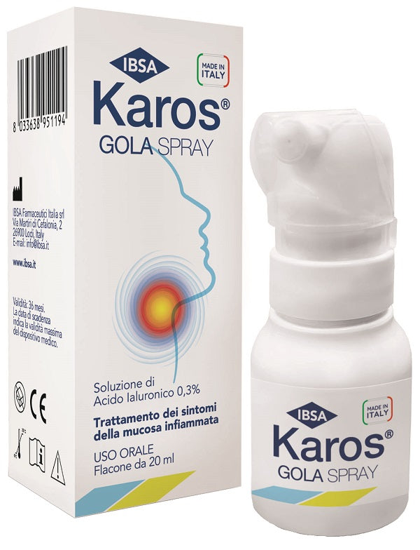 Karos Spray Orale 0,3% 20 Ml - Lovesano