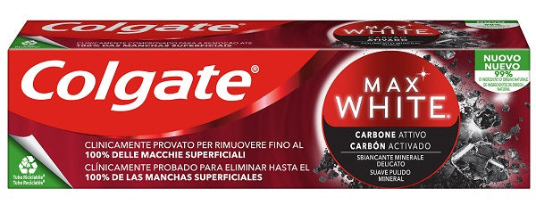 COLGATE DENT MAX WHITE CARB 75ML - Lovesano