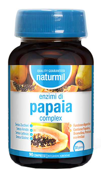 Naturmil Enzimi Di Papaia Complex 90 Compresse