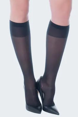 MEDI 18 SHEER&SOFT Gambaletto 2850 4 Nero - Lovesano