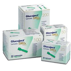 GLUCOJECT LANCETS PLUS G33 25PZ - Lovesano