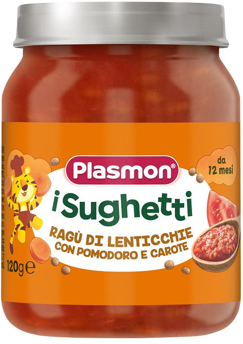 PLASMON SUGHETTI LENTICCHIE 120G - Lovesano