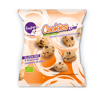 FOODUP Cookiessimi Noci e Gocce Cioccolato 50g - Lovesano