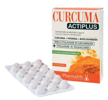 CURCUMA ACTIPLUS 45CPR - Lovesano