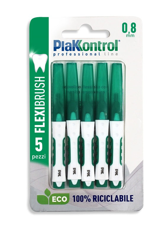 PLAKKONTROL FLEXIBRUSH 0,8 5PZ - Lovesano